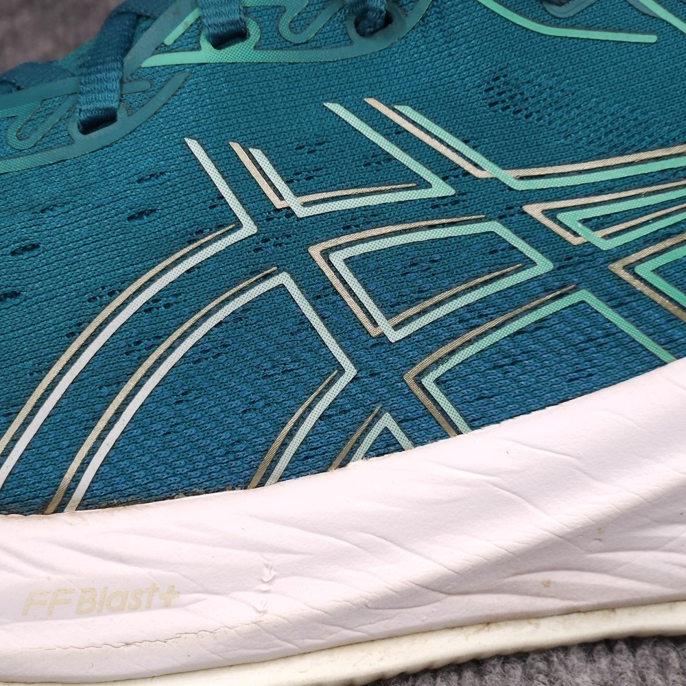 ASICS Gel-Cumulus 26 Running Shoes Womens Size 12 Teal Green PureGEL 1012B599 - Picture 11 of 16